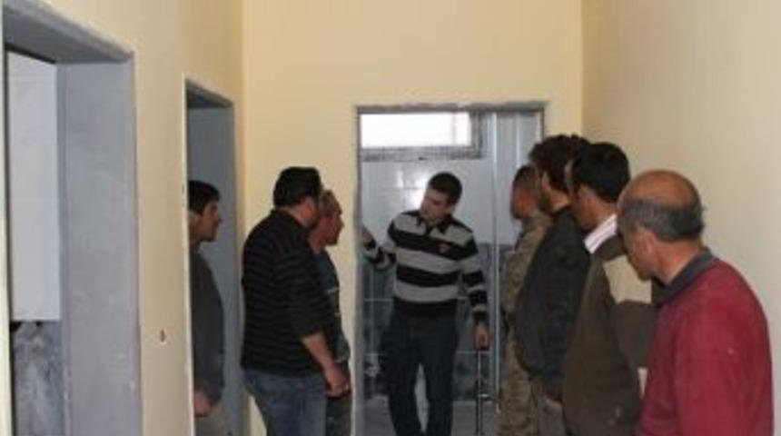 Kaymakam Maraşlı Okul İnşaatını İnceledi