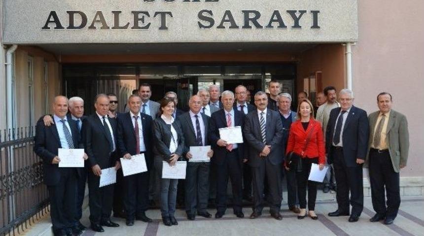 S&ouml;ke&rsquo;de Başkan Toyran Ve Meclis &Uuml;yeleri Mazbatalarını Aldı