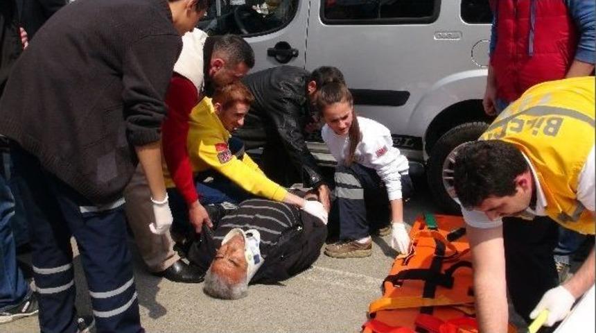 Bilecik'te Trafik Kazası, 1 Yaralı