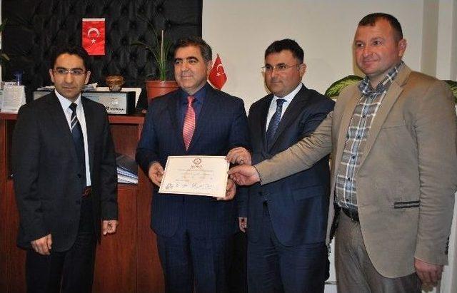 Amasya da Mazbatasını Alan Başkana Mehterli Karşılama 3