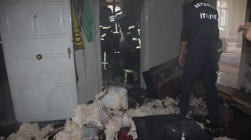 Adıyaman'da İkamet Yangını