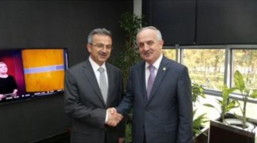 Milletvekili Ayg&uuml;n, Başkan K&ouml;şker&rsquo;in Konuğu