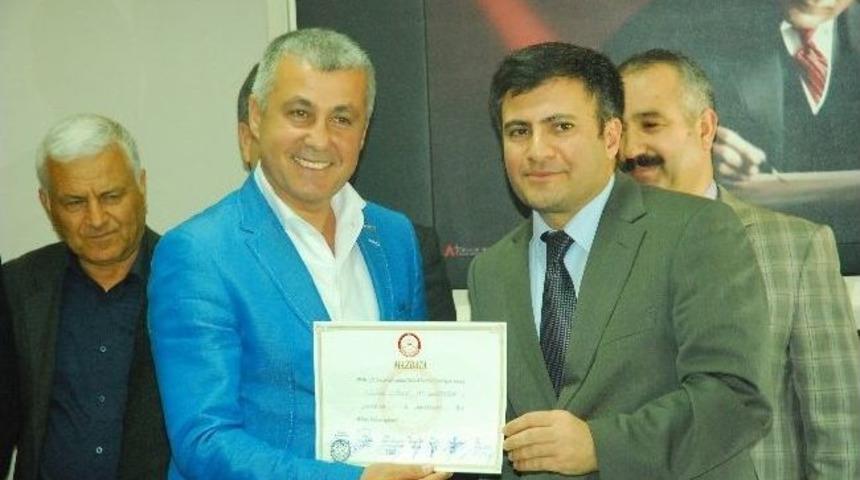 Başkan S&ouml;zen Mazbatasını Aldı