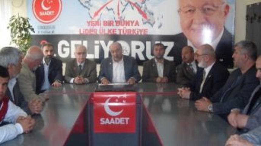 Saadet Partisi Se&ccedil;im Sonu&ccedil;larını Değerlendirdi
