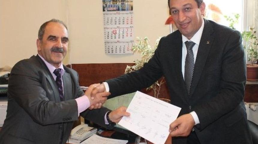 Sivrice Belediye Başkanı Mazbatasını Aldı