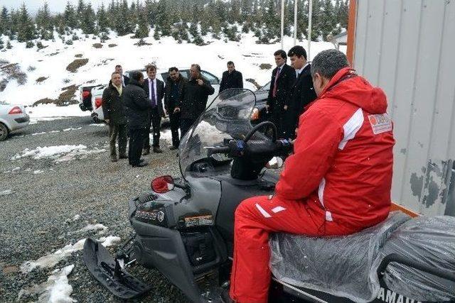 Vali Çiftçi, Çambaşı Yaylası'nda İncelemelerde Bulundu