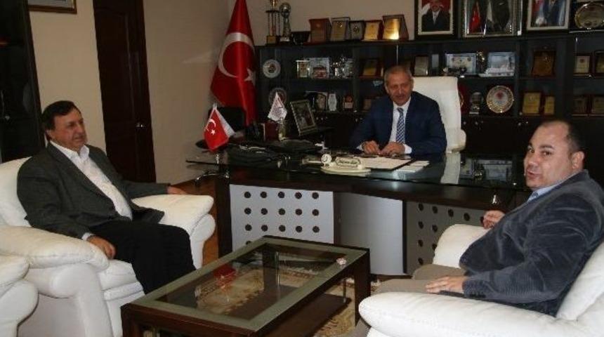 Başkan Dişli&rsquo;ye Ziyaretler S&uuml;r&uuml;yor