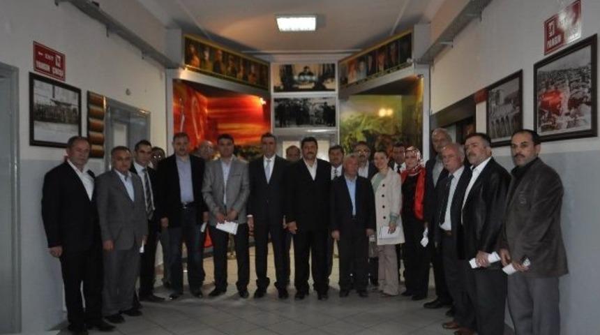 Mazbatasını Alan Sel&ccedil;uk, Kaymakam Sezgin&rsquo;i Ziyaret Etti