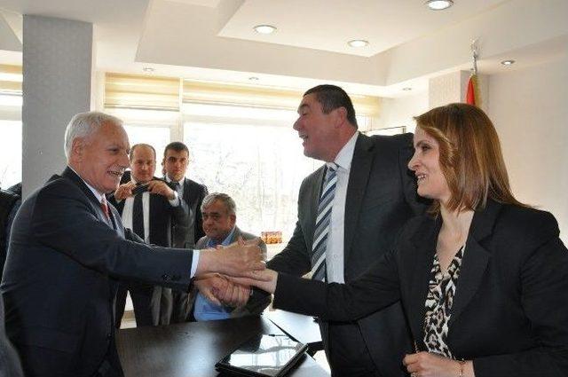 Alaplı Belediye Başkanı Nuri Tekin, G&ouml;revine Başladı 3