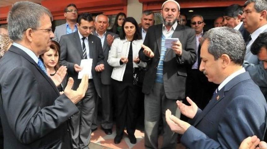 Başkan Akkaya Dualarla G&ouml;revine Başladı