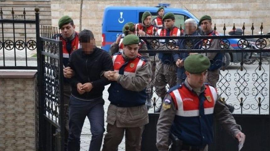 Cinayet Zanlıları Adliyeye Sevk Edildi