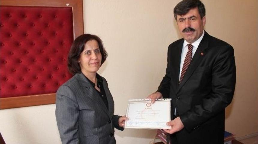 Kepsut Belediye Başkanı Cankul Mazbatasını Aldı