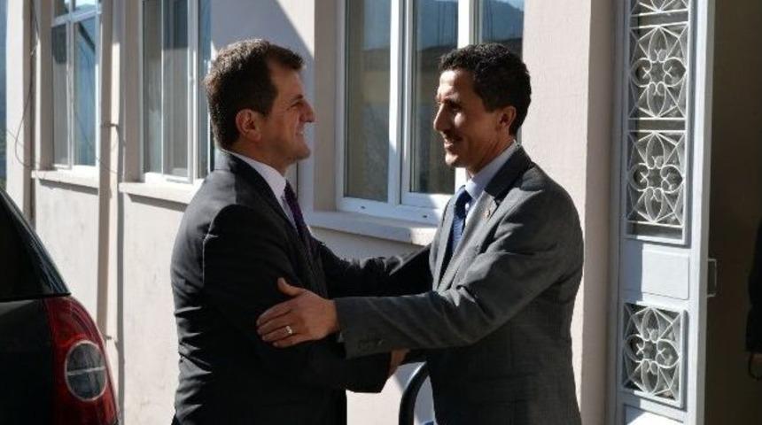 Kaymakamdan Başkan Kaya&rsquo;ya Hayırlı Olsun Ziyareti