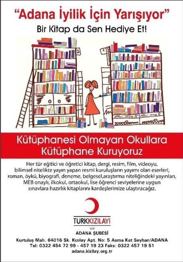 Türk Kızılay’ından “kütüphane Kuruyoruz Kampanyası”