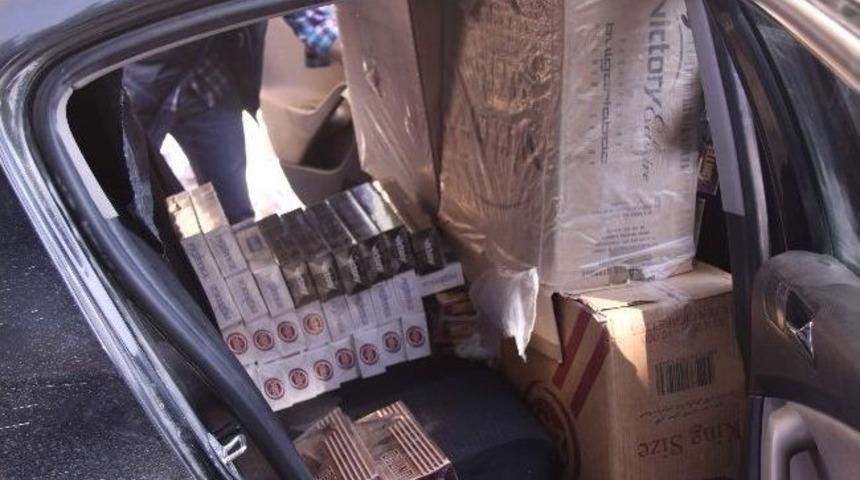 Adıyaman&rsquo;da Ka&ccedil;ak Sigara Operasyonu