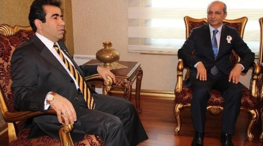 Mersin Emniyet M&uuml;d&uuml;r&uuml; Bahar Vali G&uuml;zeloğlu&rsquo;nu Ziyaret Etti
