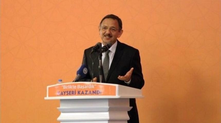 Ak Parti'den, "birlikte Başardık, Kayseri Kazandı" Toplantısı