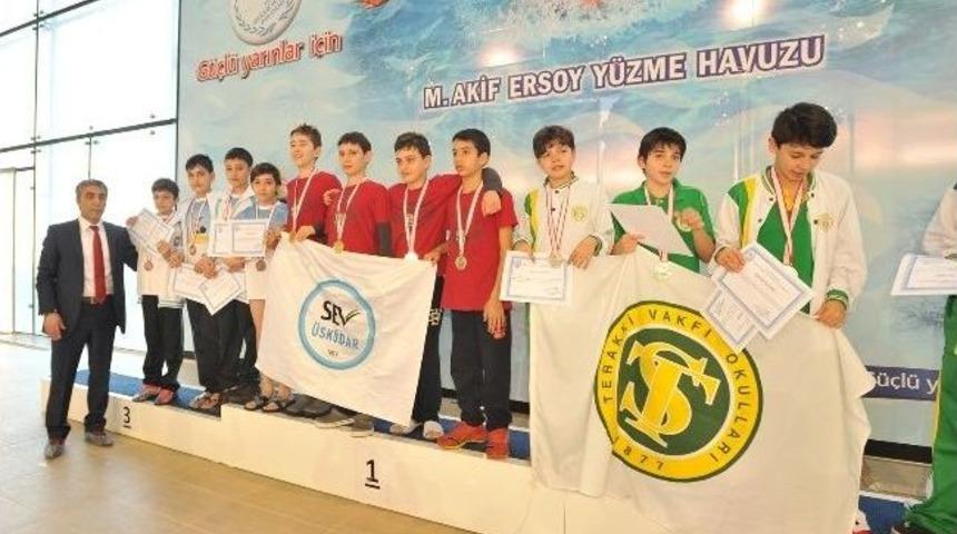 Okul Sporları K&uuml;&ccedil;&uuml;kler Y&uuml;zme Grup Birinciliği Tamamlandı