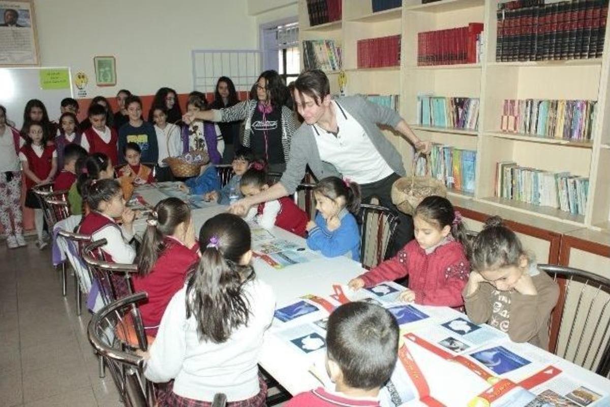 Gkv&rsquo;den Cemil Alevli İlkokulu&rsquo;na Kitap Desteği
