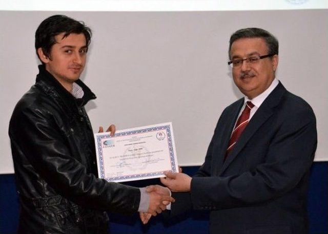 Kosgeb Sertifikalarını Vali&rsquo;nin Elinden Aldılari 1