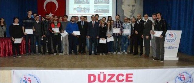 Kosgeb Sertifikalarını Vali&rsquo;nin Elinden Aldılari 3