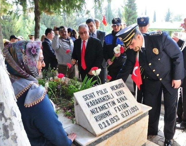 Polis Haftasında Şehitler Unutulmadı