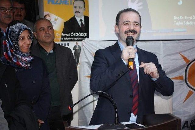 Başkan &Ouml;zg&ouml;k&ccedil;e Ve Şabu&rsquo;dan Se&ccedil;mene Teşekk&uuml;r 1