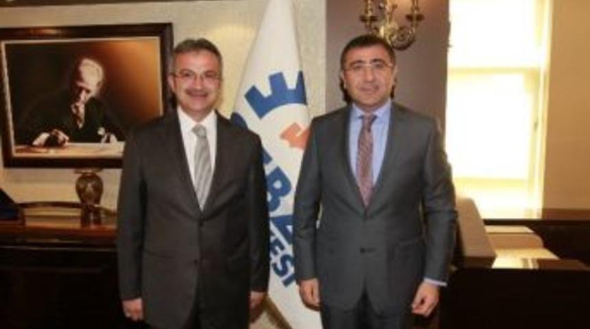 Milletvekili Okur&rsquo;dan Başkan K&ouml;şker&rsquo;e &lsquo;hayırlı Olsun&rsquo; Ziyareti