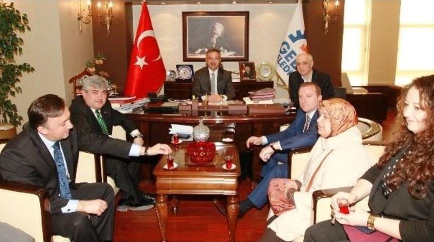 Teşkilatlardan K&ouml;şker&rsquo;e Hayırlı Olsun Ziyareti