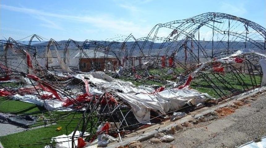 Nurhak&rsquo;ta Hasar Tespiti Yapıldı