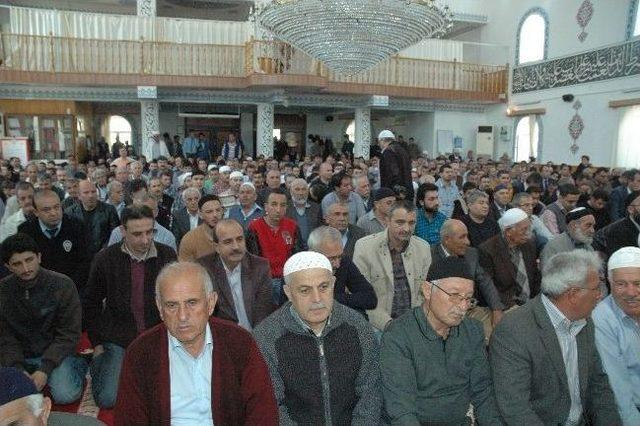 Manavgat 'ta Şehitler İçin Mevlit Okutuldu