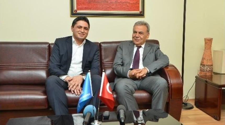 Kocaoğlu'ndan İlk Tebrik Mhp'li Başkana
