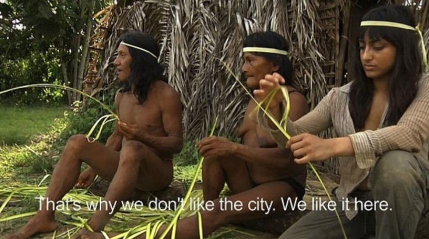 Belgesel i&ccedil;in gitti, evlendi!