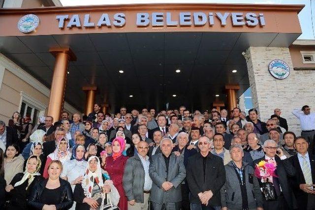 Talas Belediyesi'nde Devir Teslim