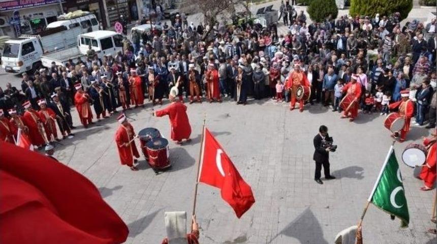 Sındırgı'da Mehterli Devir Teslim T&ouml;reni
