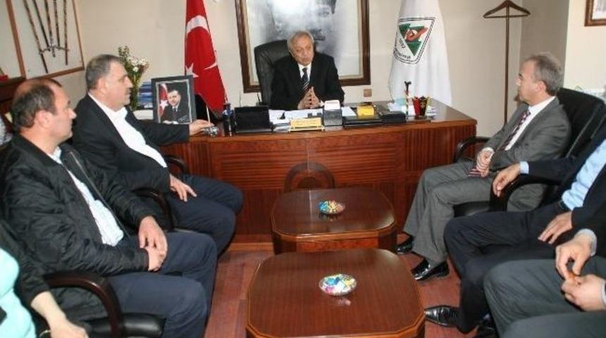 Zonguldak Ak Parti'den Başkan Semerci&rsquo;ye Hayırlı Olsun Ziyareti