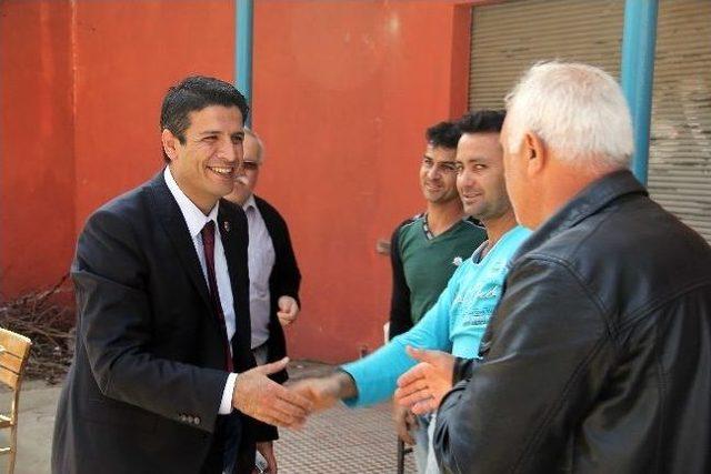 Başkan Gen&ccedil; Tebrikleri Kabul Edip, Ziyaretler Ger&ccedil;ekleştirdi 1