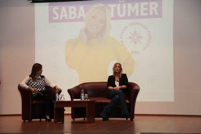 İyte Saba Tümer’i Konuk Etti 3