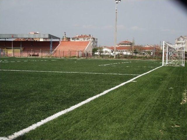Muratlı Atatürk Stadyumu Önümüzdeki Sezona Hazır 2