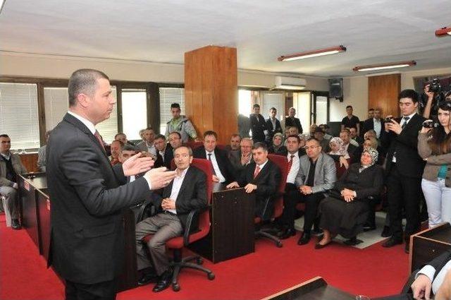 Çan Belediye Başkanı Kuzu Mazbatasını Alarak Göreve Başladı 1