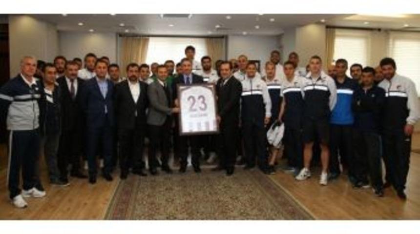 Elazığspor'dan Yeni Başkana Ziyaret