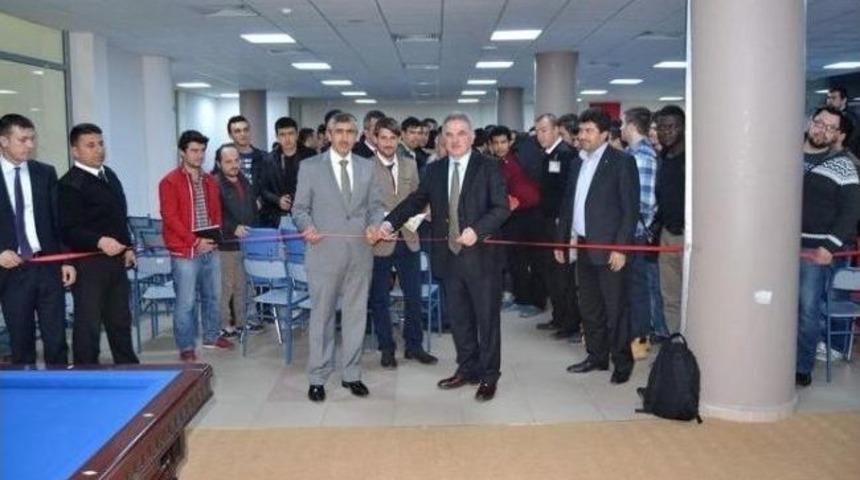 Rekt&ouml;r Elmas&rsquo;tan Kyk &Ouml;ğrencilerine Ziyaret