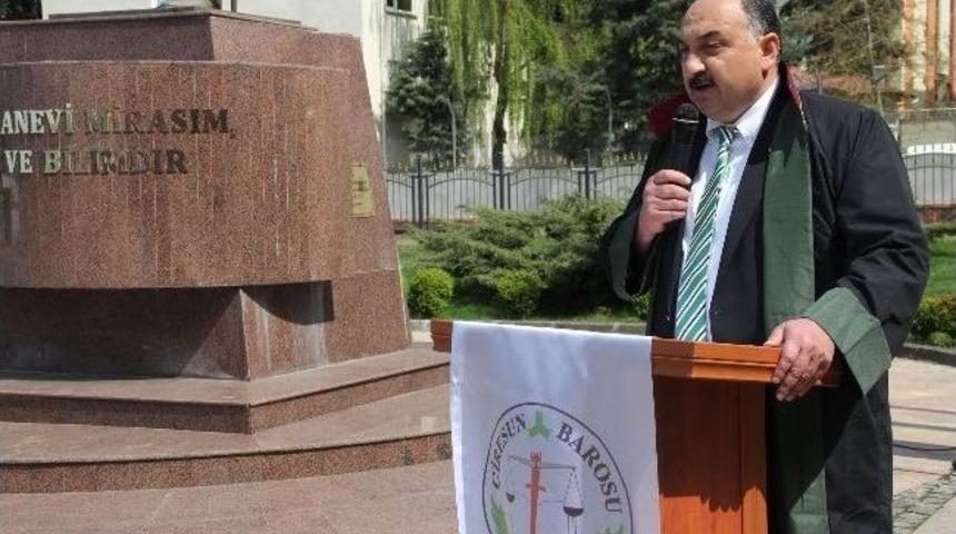 Giresun&rsquo;da Avukatlar G&uuml;n&uuml; T&ouml;renle Kutlandı