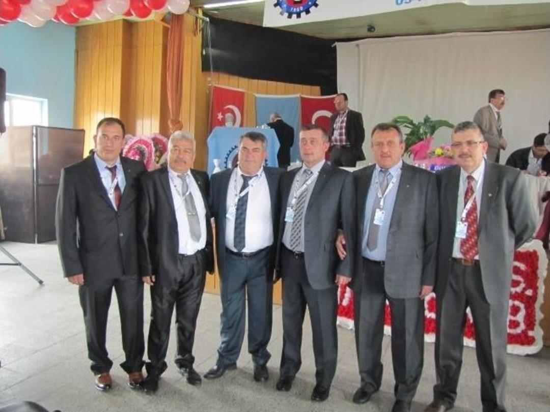 Maden-iş Sendikası Hisarcık Şube Başkanlığına Abdullah Yeşilyurt Se&ccedil;ildi