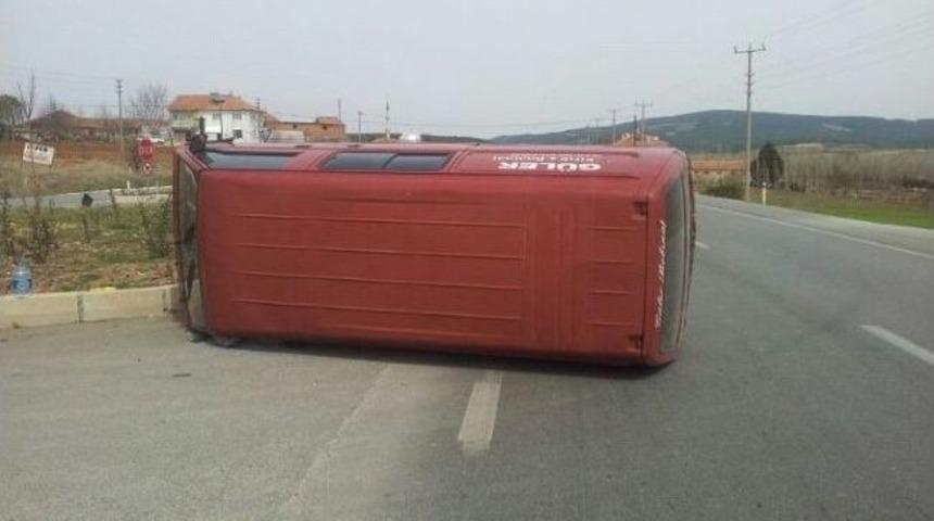 Banaz&rsquo;da Trafik Kazası, 1 Yaralı