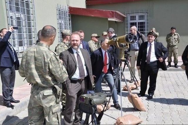 Avrupa Birliği Heyeti Y&uuml;ksekova daki Sınır Kapısında İncelemelerde Bulundu 1