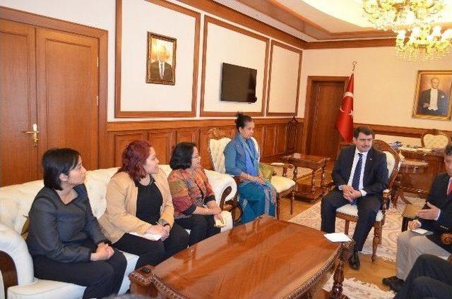 B&uuml;y&uuml;kel&ccedil;ilerden Vali Şahin&rsquo;e Ziyaret 1