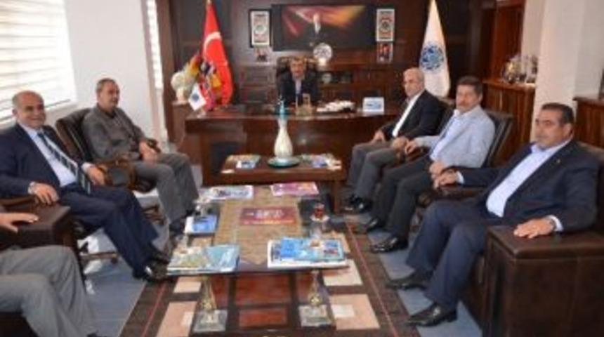 Fındıklı Ve Erko&ccedil;, Başkan G&uuml;rkan'ı Ziyaret Etti