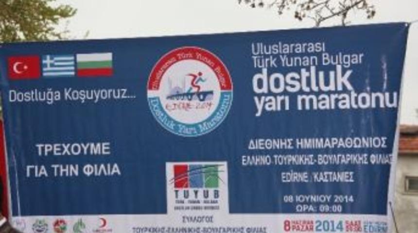 Edirne&rsquo;de Uluslararası Vizesiz Maraton D&uuml;zenlenecek