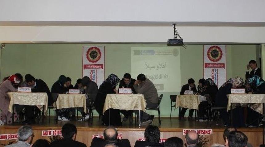 Uluslararası Arap&ccedil;a Finalleri Havza&rsquo;da Yapıldı